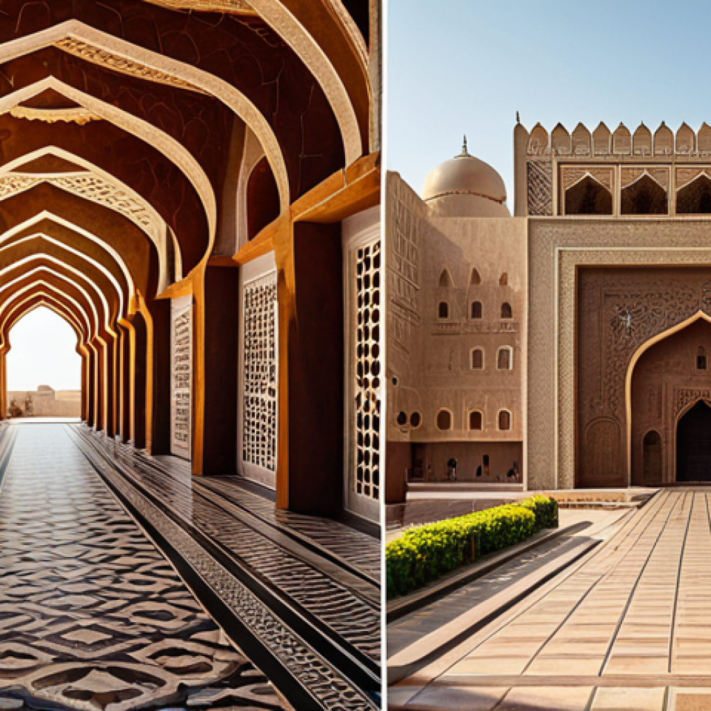 Here are two image prompts for Stable Diffusion XL, based on the provided text about Oman's Vision 2040:
