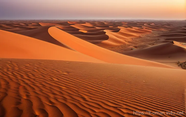 오만을 배경으로 한 영화 - Prompt 1: Majestic Desert Sunset** 오만을 배경으로 한 영화 - Prompt 1: Majestic Desert Sunset**